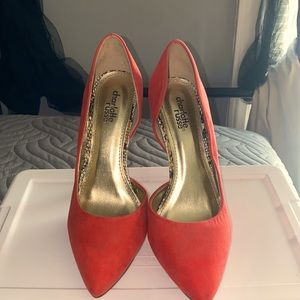 Selling red heels